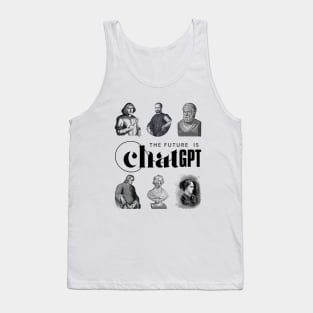 When the Past Meets the Future - ChatGPT and Ai Tank Top